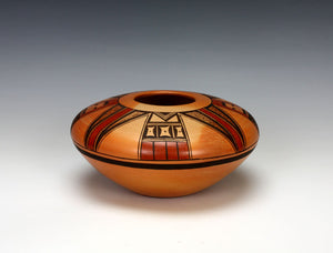 Hopi American Indian Pottery Eagle Jar - James Garcia Nampeyo