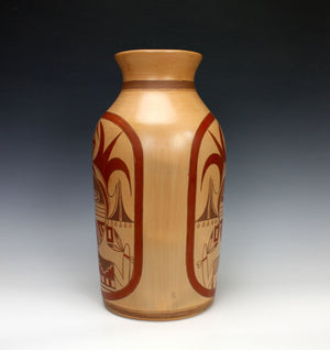 Hopi American Indian Pottery Large Pahlik Mana Jar - Jeremy Adams Nampeyo