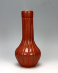 Jemez Pueblo Native American Indian Pottery Melon Vase #1 Pauline Romero