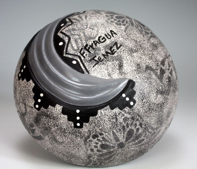 Jemez Pueblo American Indian Pottery Anniversary Vase - Felicia Fragua
