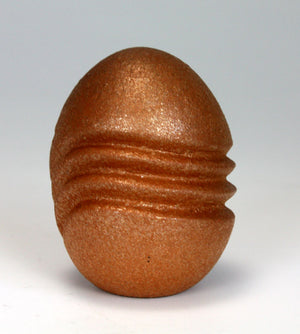 Jemez Pueblo American Indian Pottery Miniature Egg with Swirls - Dominique Toya