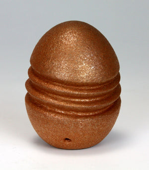 Jemez Pueblo American Indian Pottery Miniature Egg with Swirls - Dominique Toya