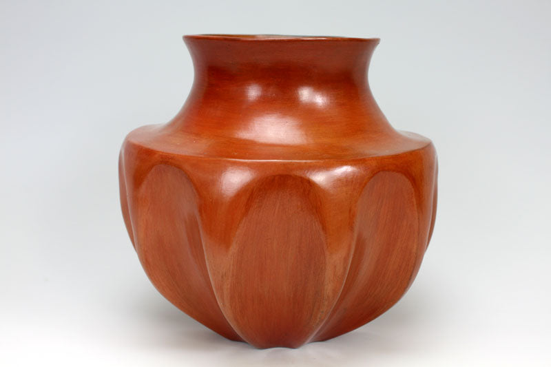 Navajo Native American Indian Pottery Melon Jar #1 - Samuel Manymules