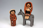 Jemez Pueblo American Indian Pottery Flight To Egypt - Chrislyn Fragua