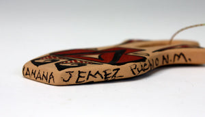 Jemez Pueblo American Indian Pottery Ornament #1 - Brenda Panana