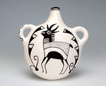 Acoma Pueblo Native American Indian Pottery Water Jar #1 - Dolores Lewis
