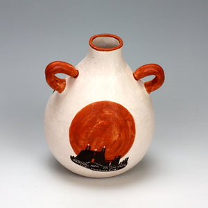 Acoma Pueblo Native American Indian Pottery Water Jar - Flo & Lee Vallo