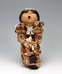 Jemez Pueblo American Indian Pottery Grandfather Storyteller - Emily Fragua Tsosie