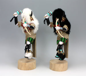 Hopi American Indian Buffalo Dancers Kachina - Katsina - Andrew Sahmie Sr.