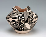Acoma Pueblo Native American Indian Pottery Jar - Shana Garcia