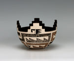 Zuni Pueblo Native American Indian Pottery Cornmeal Bowl #1 - Jaycee Nahohai
