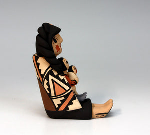 Jemez Pueblo American Indian Pottery Storyteller - Chrislyn Fragua
