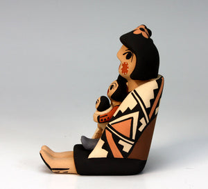 Jemez Pueblo American Indian Pottery Storyteller - Chrislyn Fragua