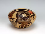 Hopi American Indian Pottery Eagle Tail Jar #3 Jar - Adelle Nampeyo