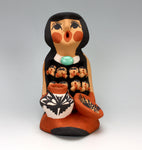Jemez Pueblo American Indian Pottery Storyteller #2 - Caroline Sando