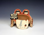 Jemez Pueblo American Indian Pottery Frog - Chrislyn Fragua