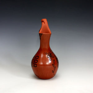 Jemez Pueblo American Indian Pottery Wedding Vase - Maxine Yepa