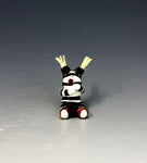 Jemez Pueblo American Indian Pottery Mini Koshare Clown - Antoinette Concha