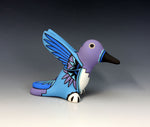 Jemez Pueblo American Indian Pottery Hummingbird #1 - Darrick Tsosie