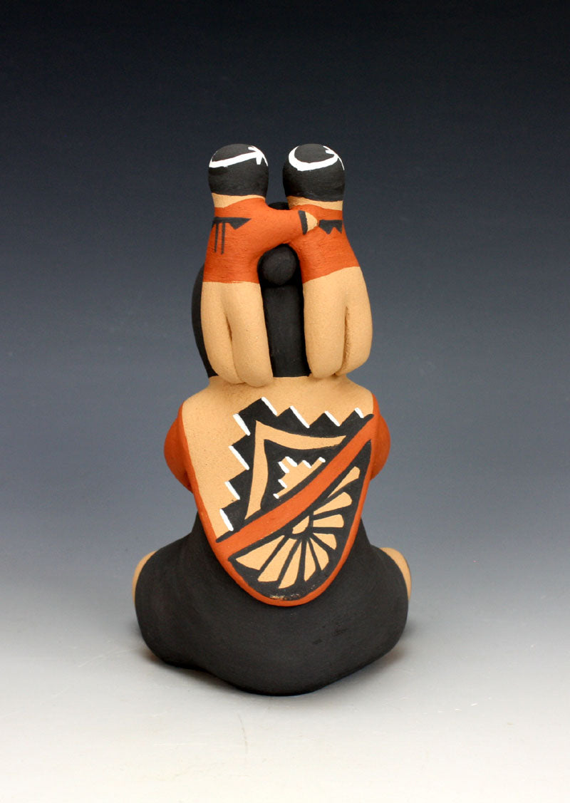 Jemez Pueblo American Indian Pottery Storyteller #1 - Vernida Toya