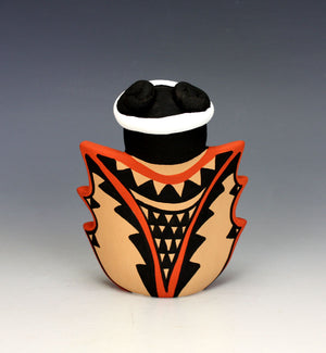 Jemez Pueblo American Indian Pottery Angel #2 - Vernida Toya