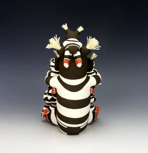 Jemez Pueblo American Indian Pottery Koshare Storyteller #1 - Antoinette Concha