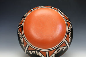Kewa - Santo Domingo Pueblo American Pottery Water Carrier Jar - Robert Tenorio