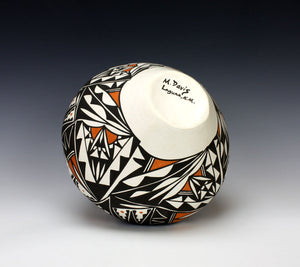 Laguna Pueblo Native American Indian Pottery Olla - Miriam Davis
