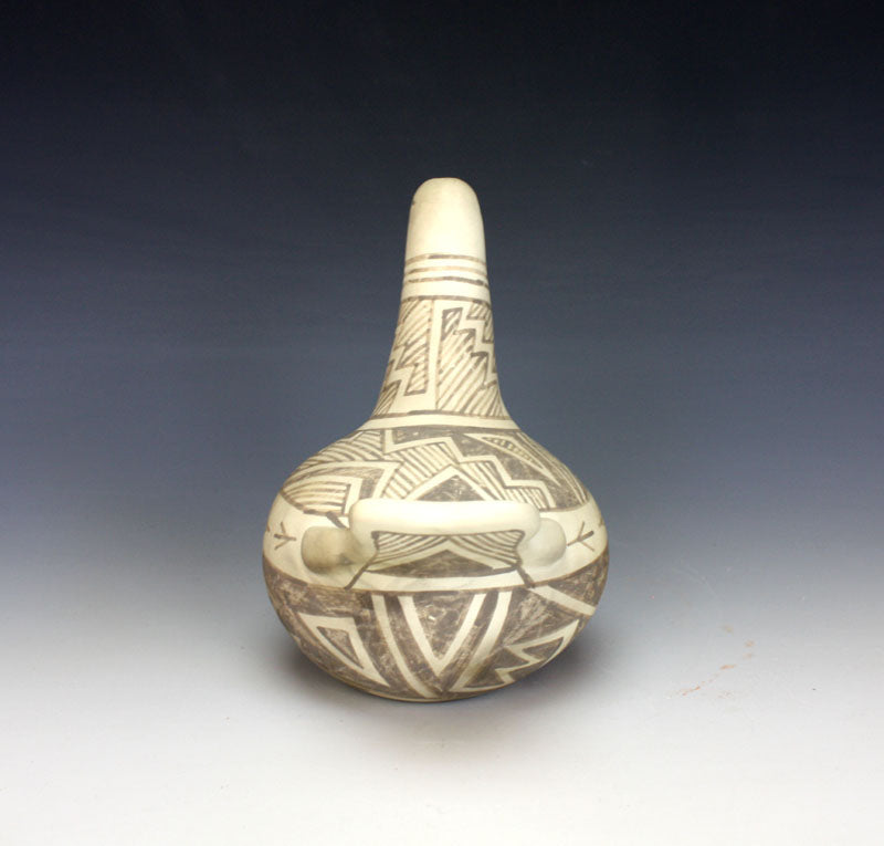 Laguna Pueblo Native American Indian Pottery Bird Figure - Michael Kanteena
