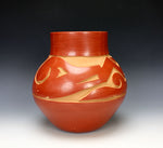 Santa Clara Pueblo Indian Pottery Avanyu Jar - Kimberly Garcia