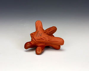 Santa Clara Pueblo Native American Pottery Bear #2 - Birdell "Vine Flower" Bourdon