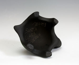 Santa Clara Pueblo Indian Pottery Small Sgraffito Turtle #3 - Melony Gutierrez
