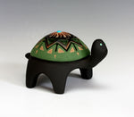Santa Clara Pueblo Indian Pottery Small Sgraffito Turtle #3 - Melony Gutierrez