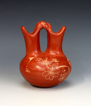 Santa Clara Pueblo Indian Pottery Wedding Vase - Kimberly Garcia